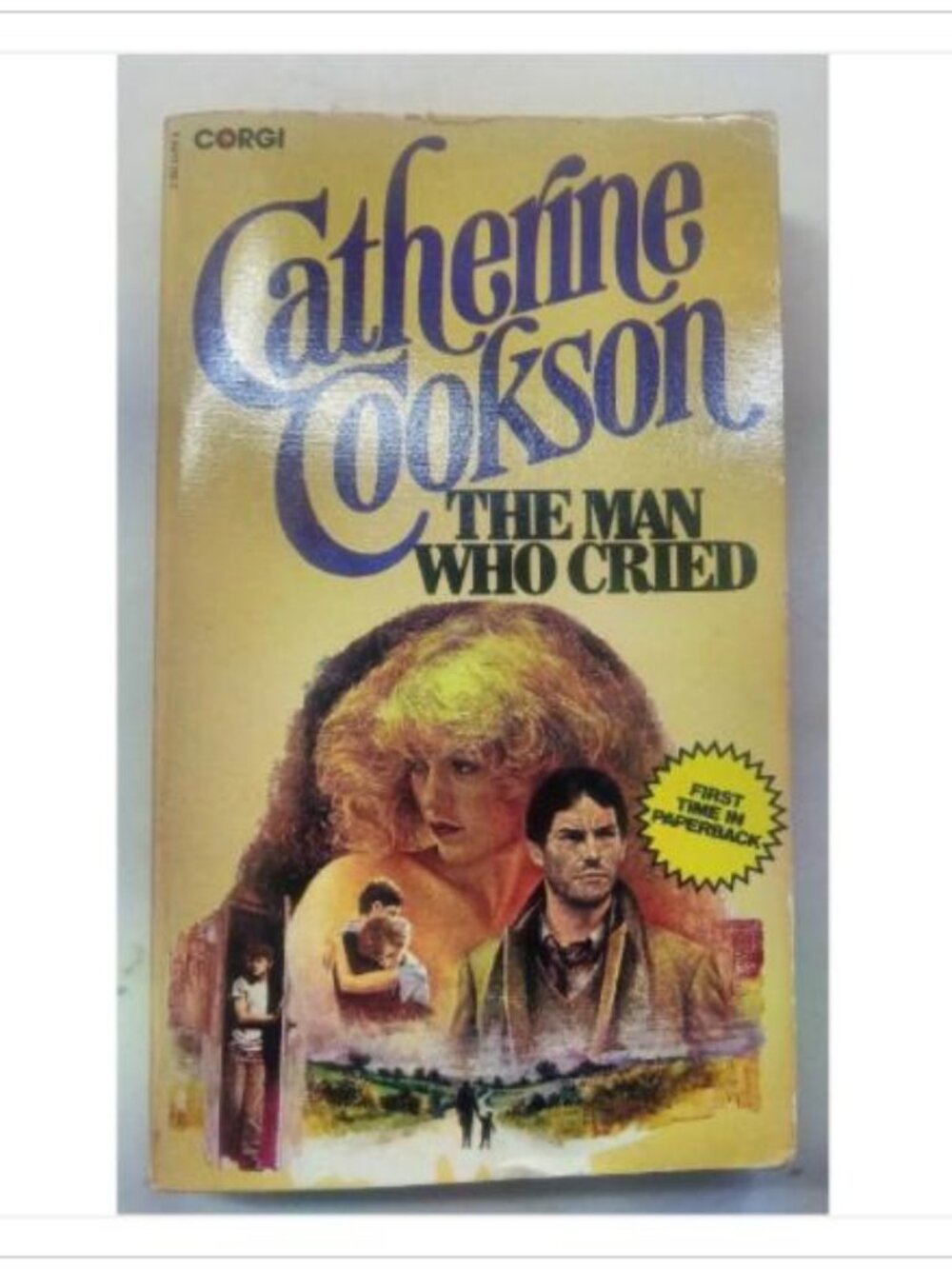 The Man Who Cried Historical Romance Drama Novel 1st Corgi Edition 1980 PB